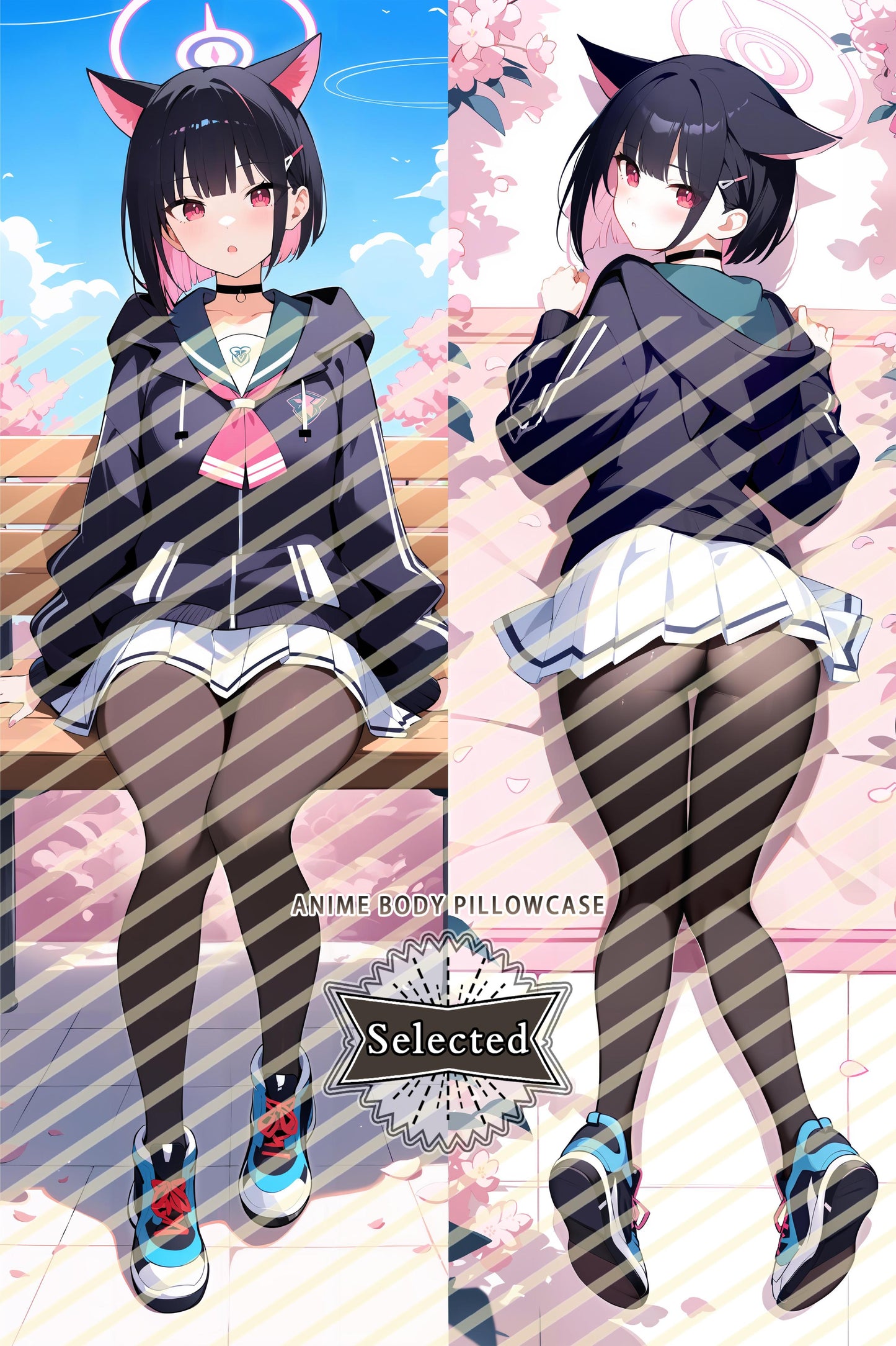 Blue Archive Kyouyama Kazusa Split legs pillow Custom Dakimakura Body Pillows