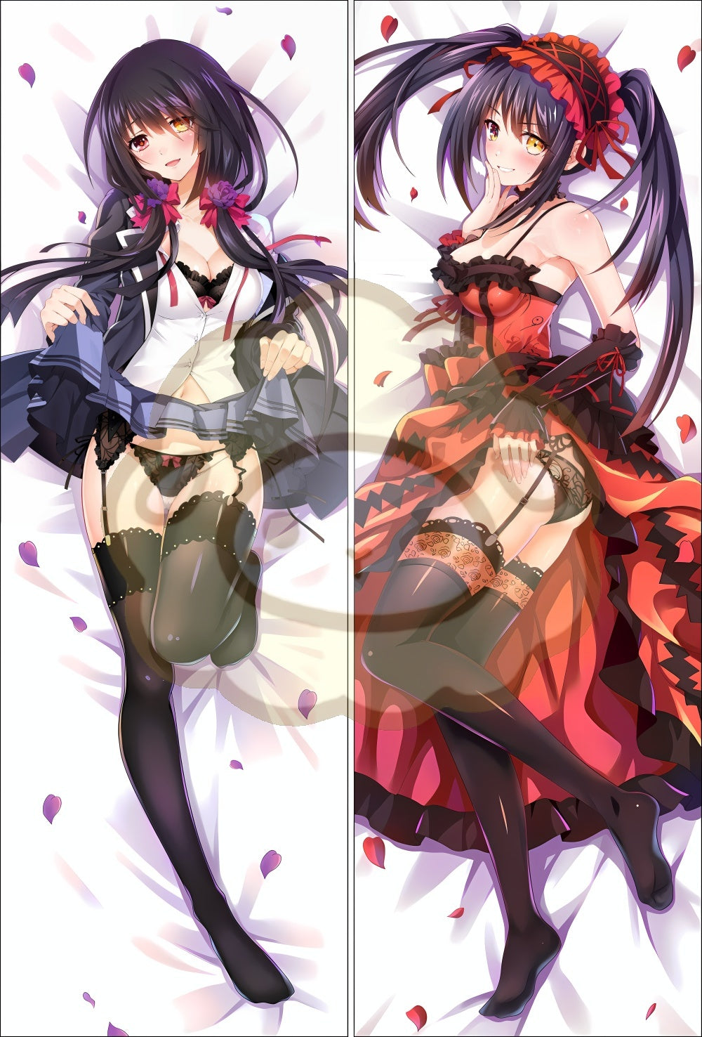 Date a Live Tokisaki Kurumi Split legs pillow