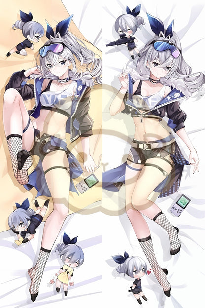 Honkai Series Silver Wolf Split legs pillow