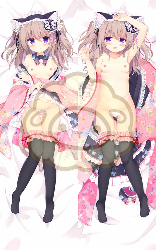 Original Character Split legs pillow