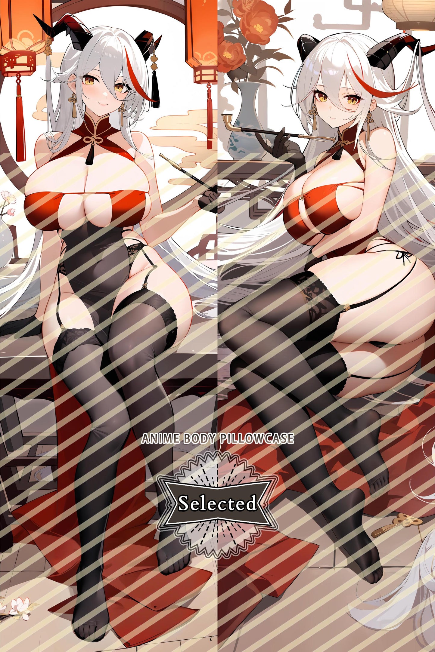 Azur Lane KMS Ägir Split legs pillow