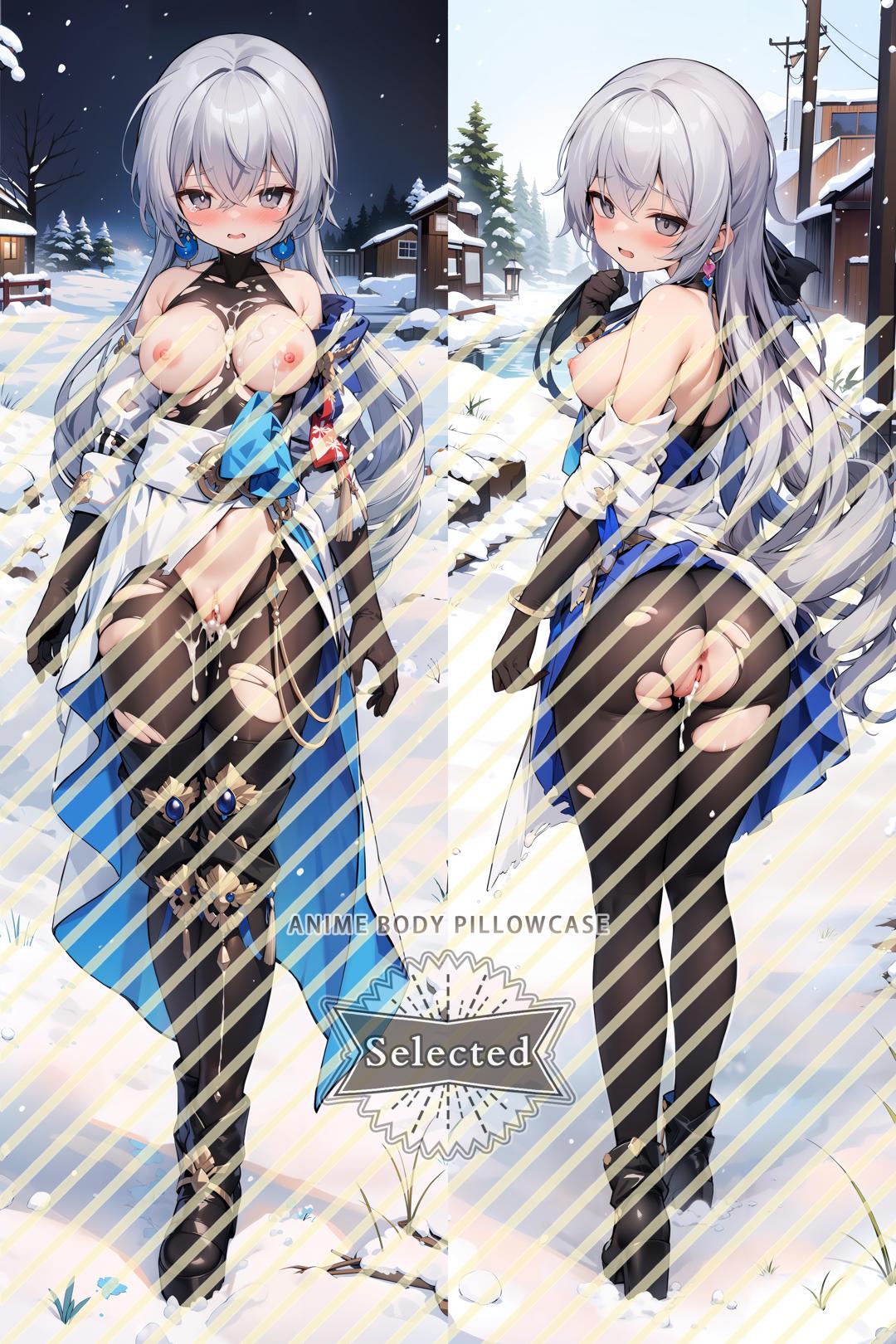 Honkai Series Little Bronya Split legs pillow Custom Dakimakura Body Pillows