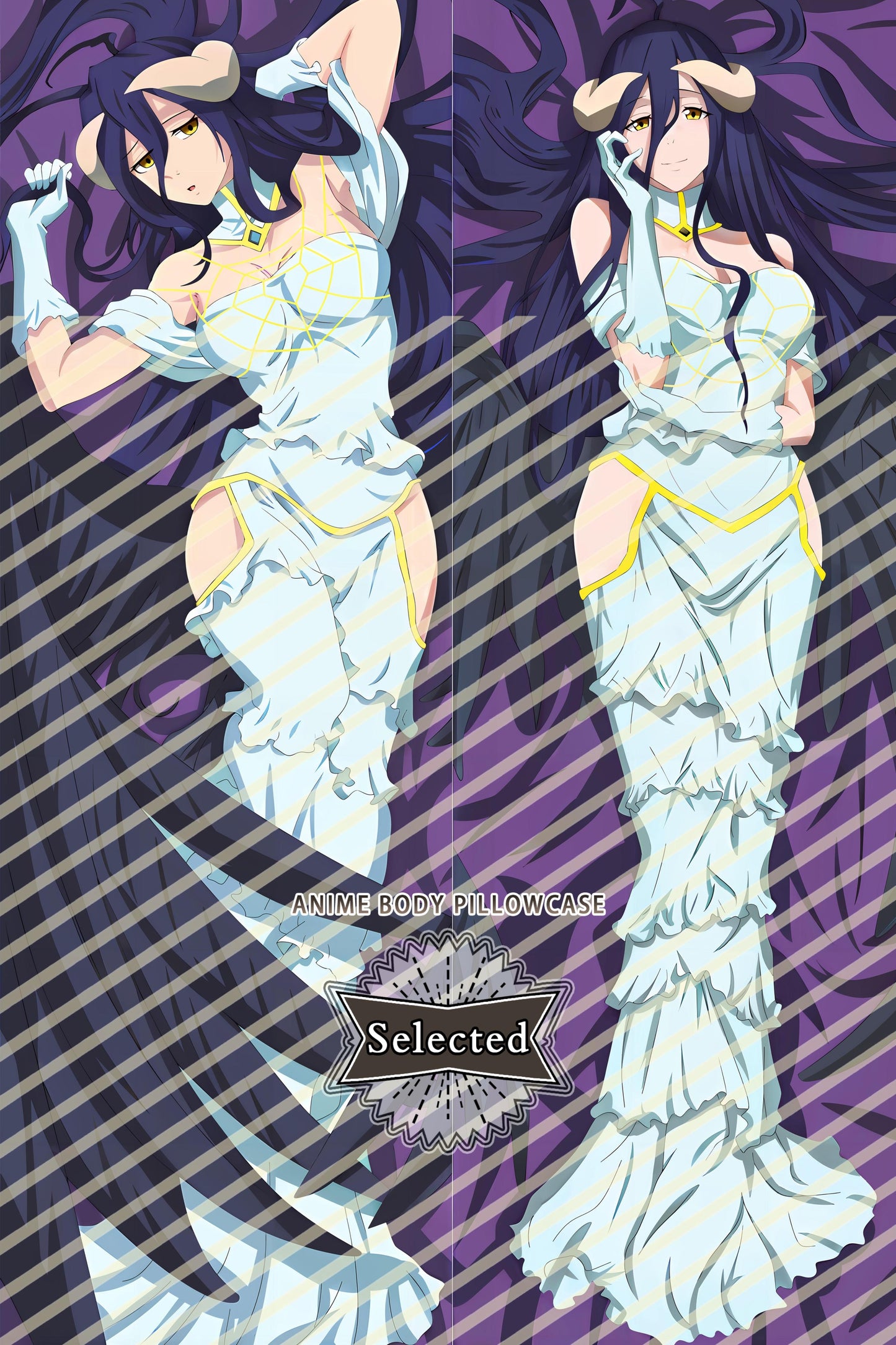 OVERLORD Albedo Split legs pillow Custom Dakimakura Body Pillows