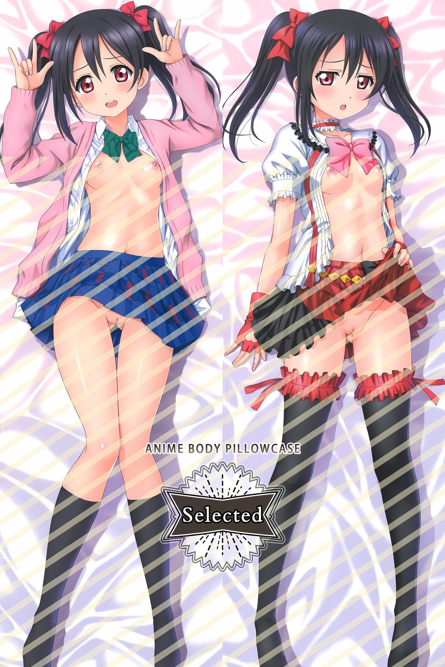 LoveLive! School idol project Yazawa Nico Split legs pillow Custom Dakimakura Body Pillows