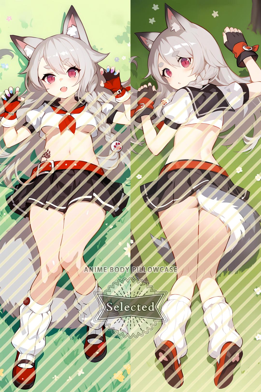 Azur Lane IJN Yuudachi Split legs pillow Custom Dakimakura Body Pillows