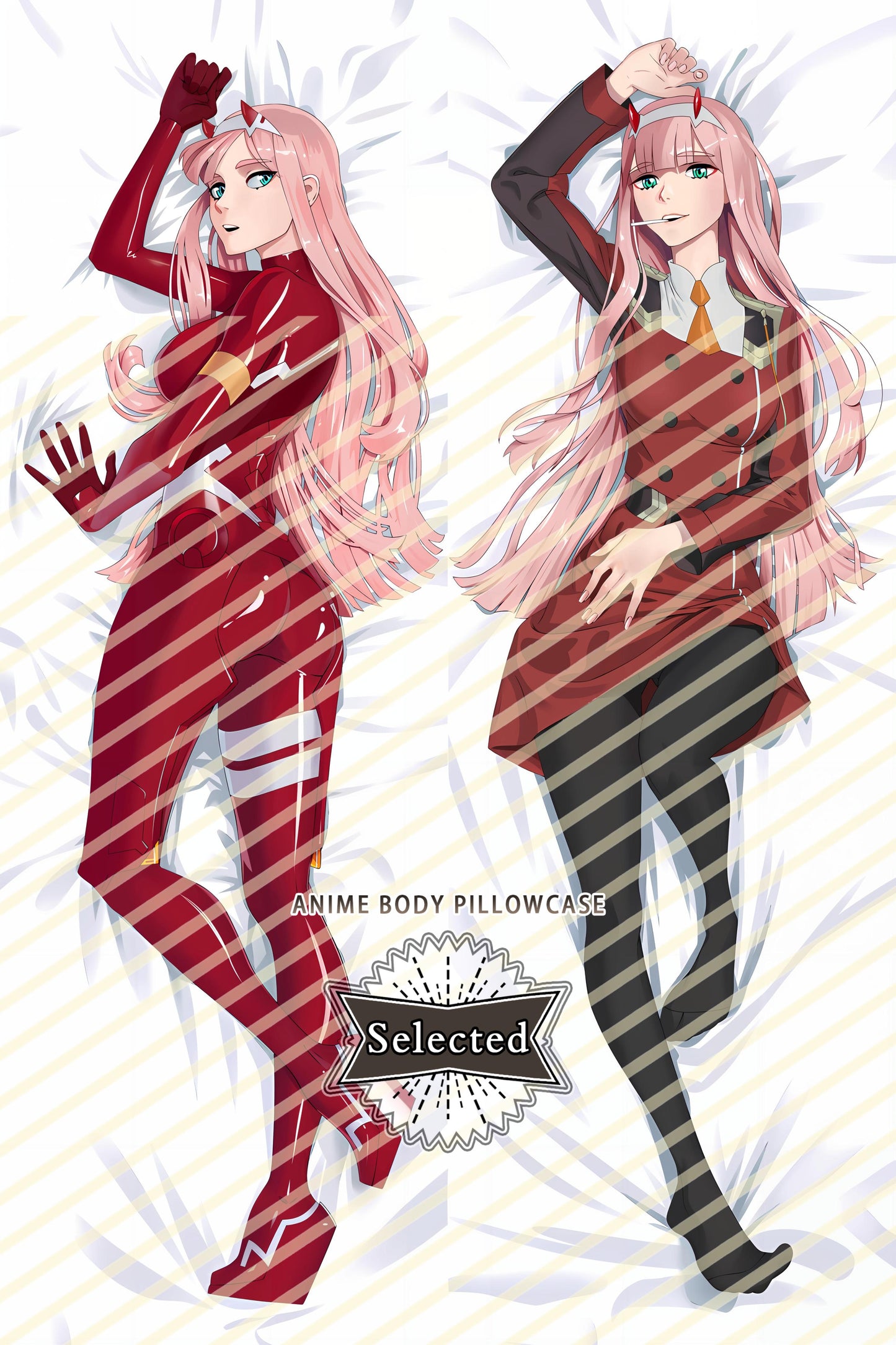 DARLING in the FRANXX CODE:002「Zero Two」Split legs pillow