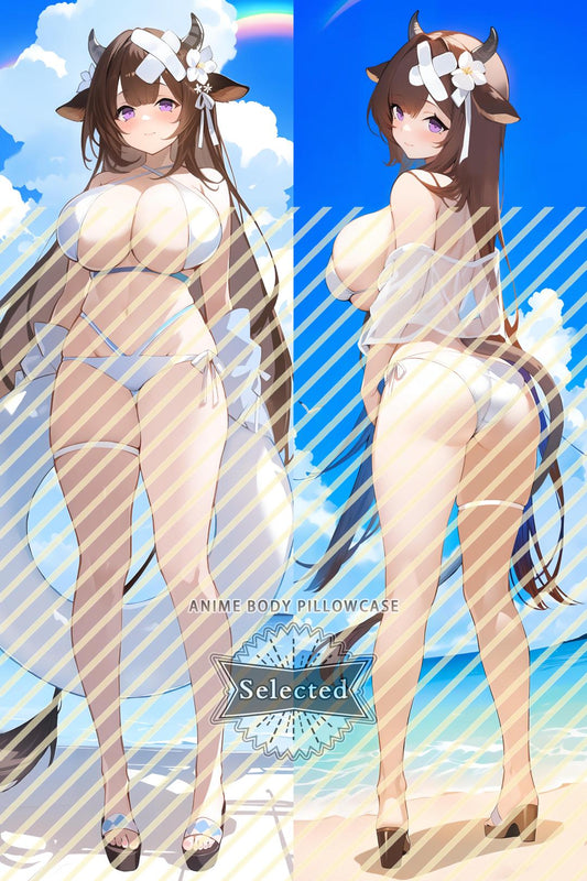 Azur Lane IJN Kashino Split legs pillow Custom Dakimakura Body Pillows