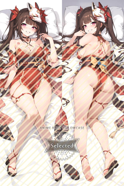 Honkai Series Sparkle Split legs pillow Custom Dakimakura Body Pillows