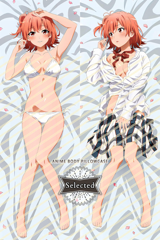 My Youth Romantic Comedy Is Wrong, As I Expected Yuigahama Yui Hugging body pillow Custom Dakimakura Body Pillows