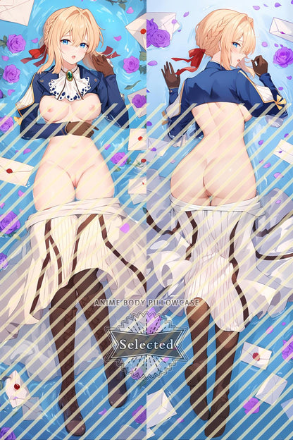 Violet Evergarden Split legs pillow Custom Dakimakura Body Pillows