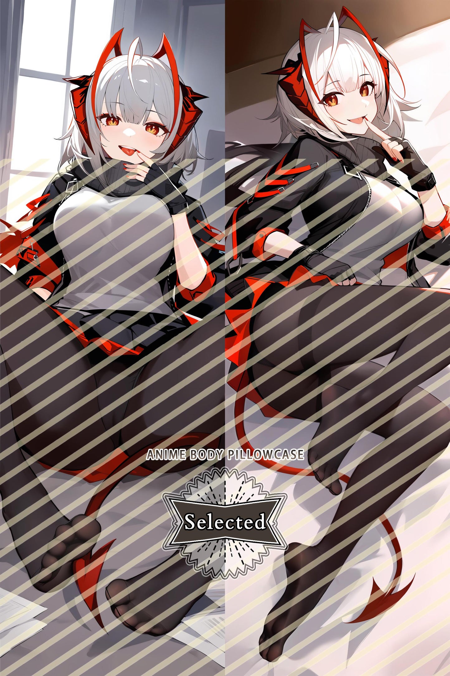 Arknights W Hugging body pillow