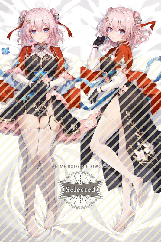 Honkai Series March 7th Split legs pillow Custom Dakimakura Body Pillows