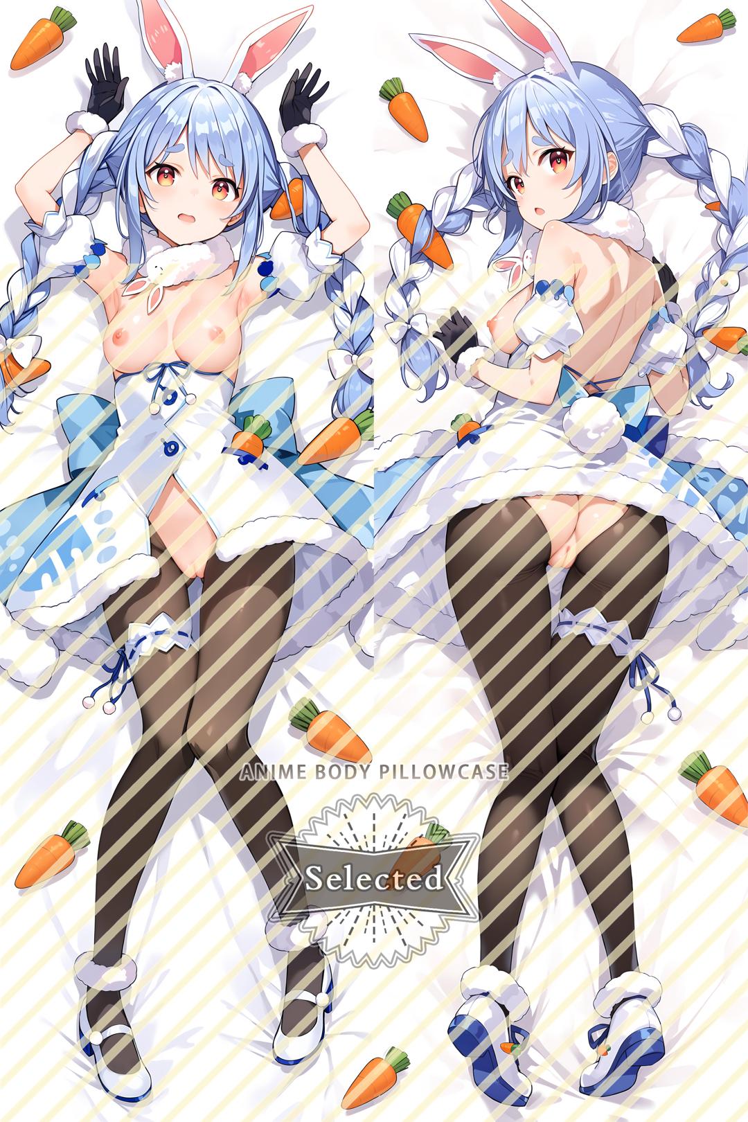 hololive Usada Pekora Split legs pillow Custom Dakimakura Body Pillows