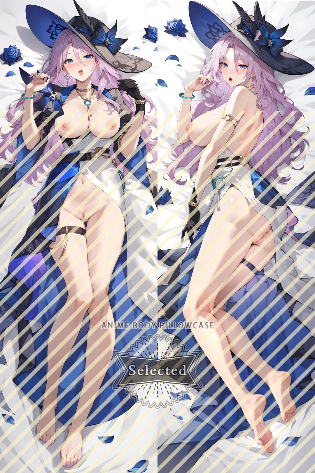 Honkai Series Jade Split legs pillow Custom Dakimakura Body Pillows