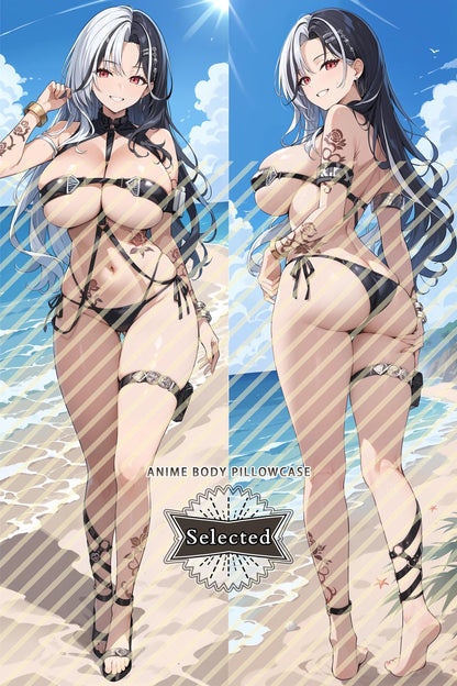 NIKKE：The Goddess of Victory Rosanna – Chic Ocean Split legs pillow Custom Dakimakura Body Pillows