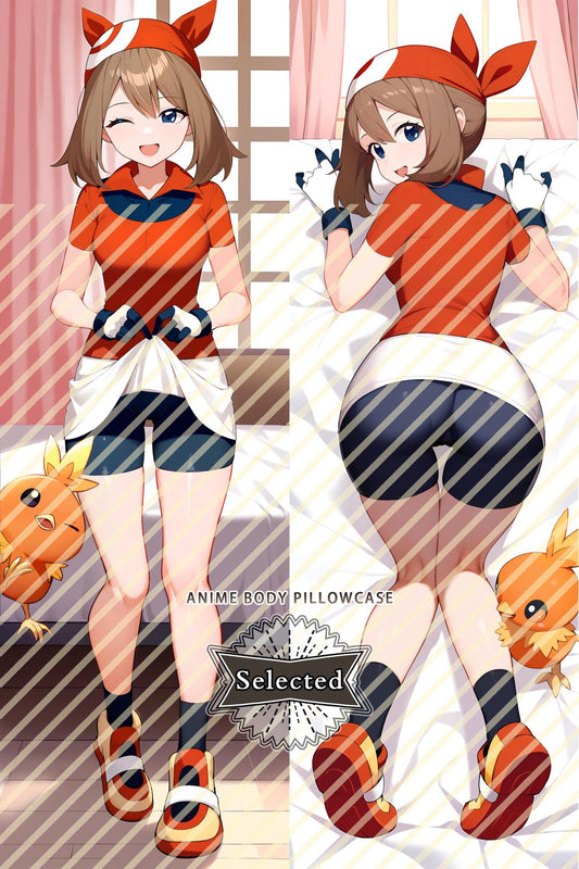 Pokémon May Split legs pillow Custom Dakimakura Body Pillows