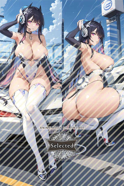 Azur Lane MNF Strasbourg Split legs pillow Custom Dakimakura Body Pillows