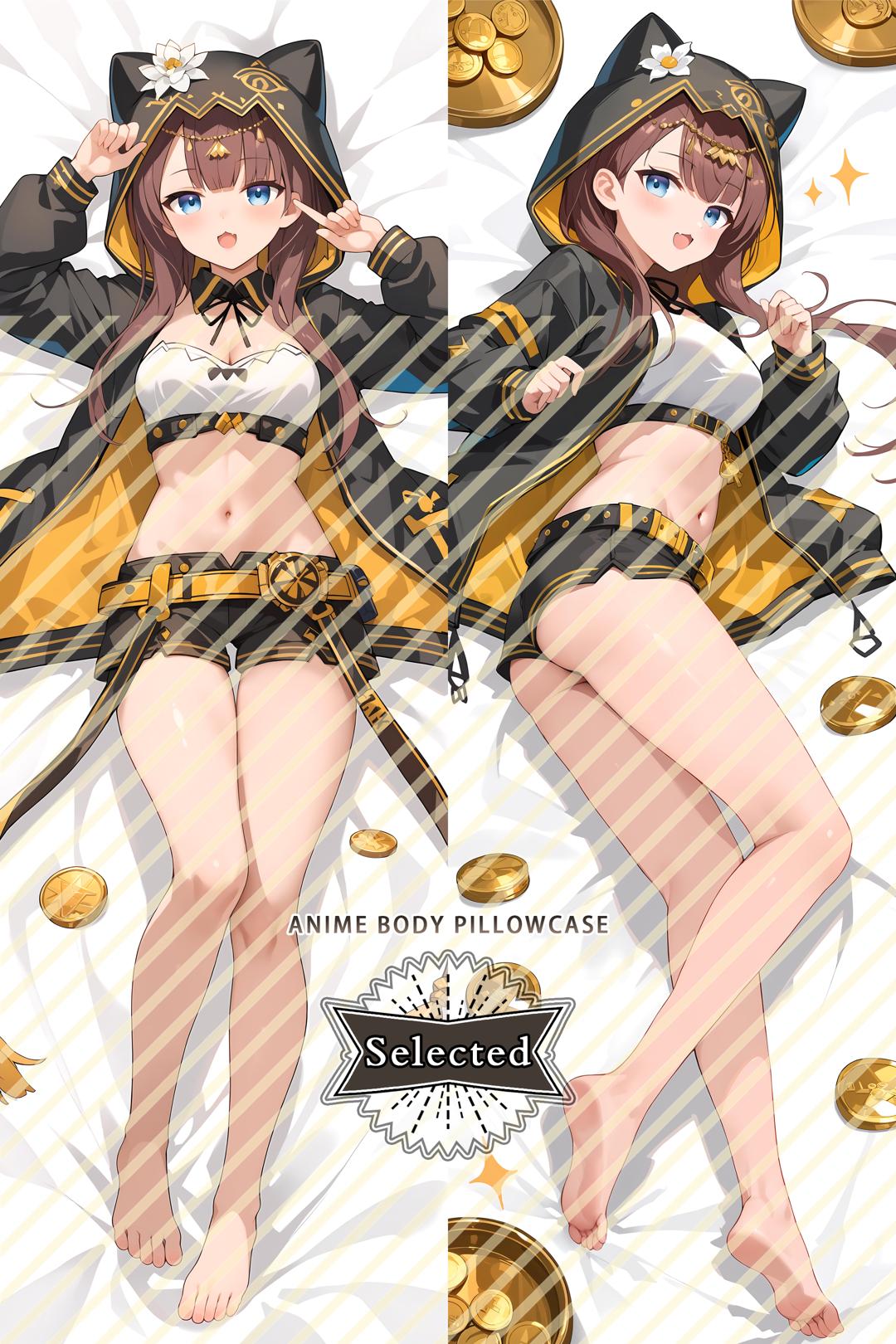 Arknights Pepe Split legs pillow Custom Dakimakura Body Pillows