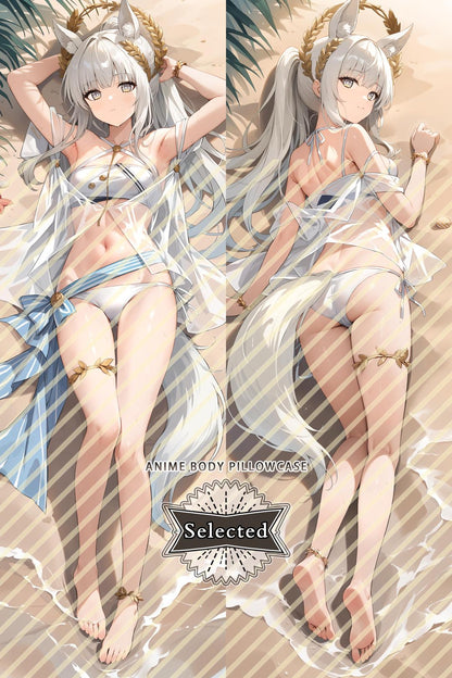 Arknights Platinum Split legs pillow Custom Dakimakura Body Pillows