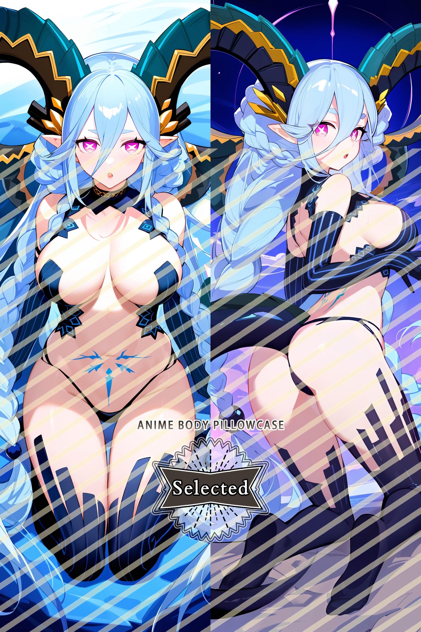 Fate BeastⅡ Tiamat Hugging body pillow