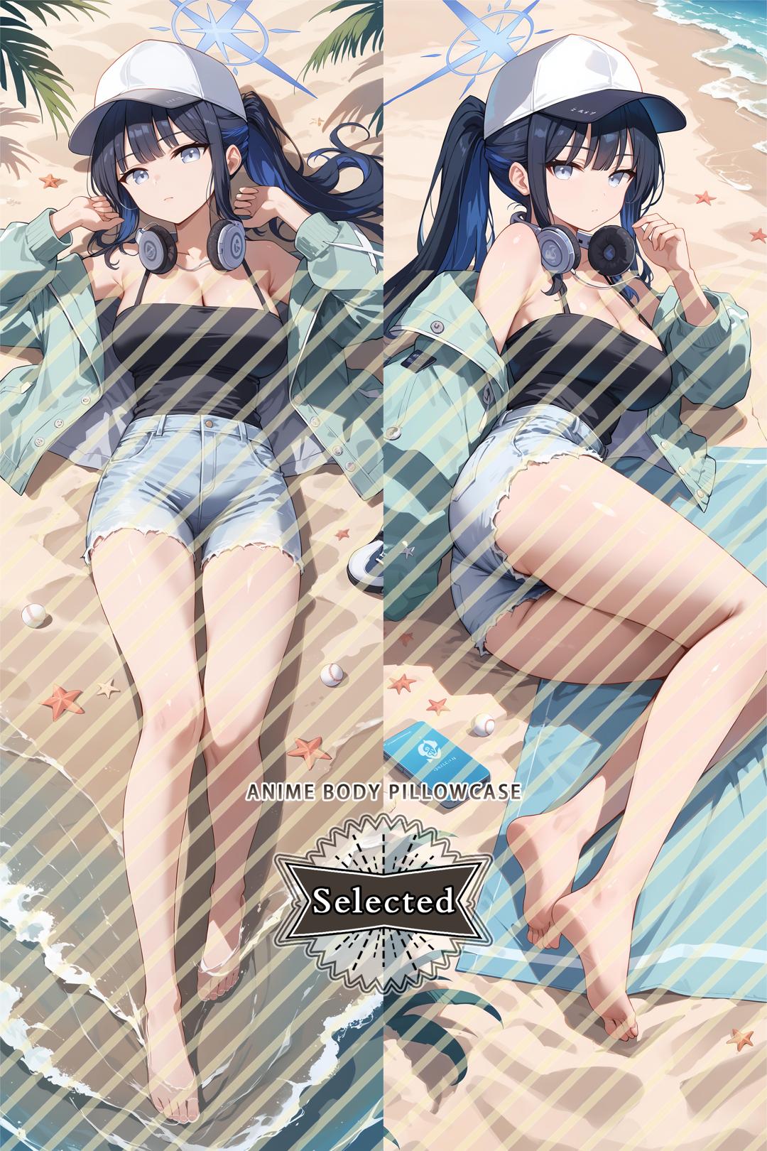 Blue Archive Joumae Saori Split legs pillow Custom Dakimakura Body Pillows