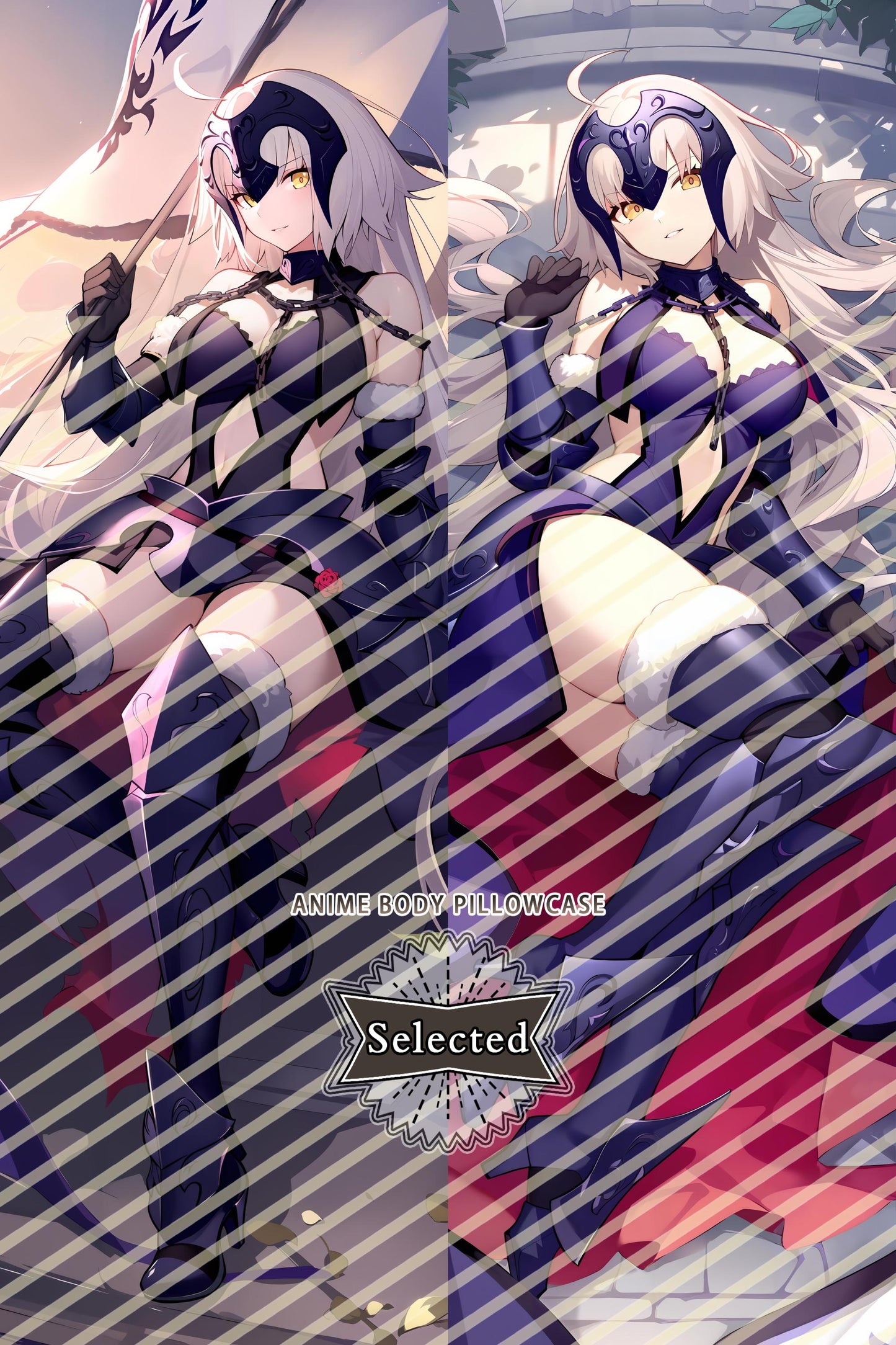 Fate Jeanne d'Arc[Alter] Split legs pillow Custom Dakimakura Body Pillows