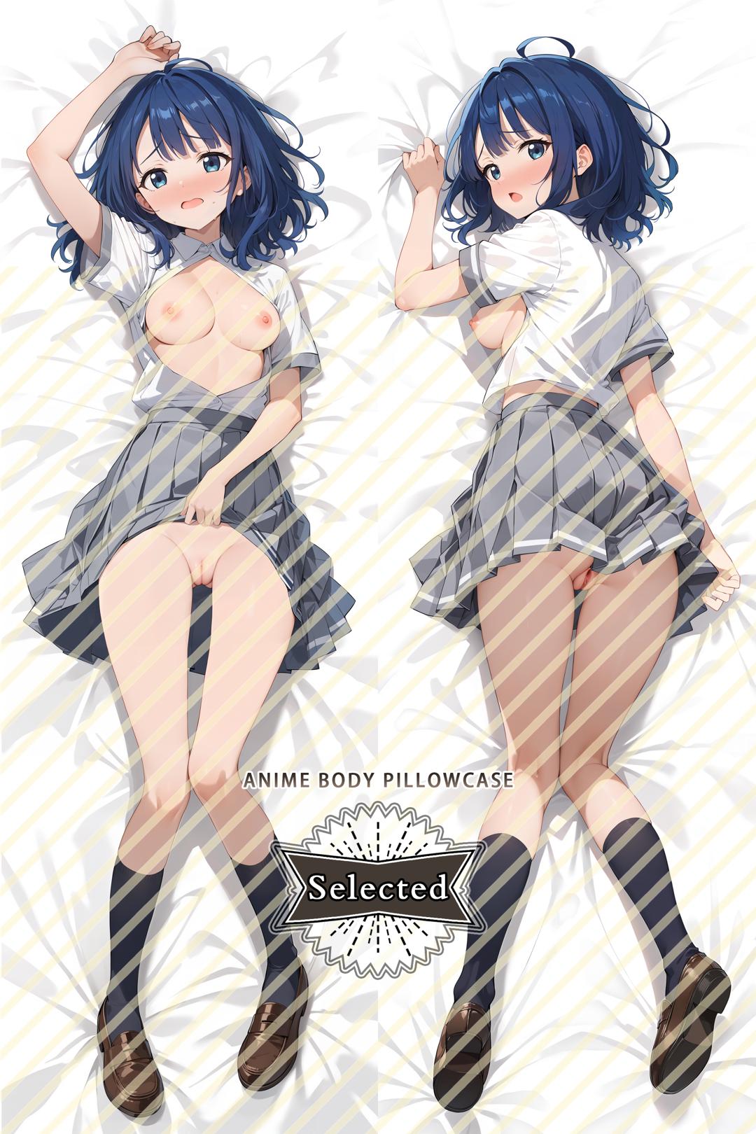 Too Many Losing Heroines! Yanami Anna Split legs pillow Custom Dakimakura Body Pillows