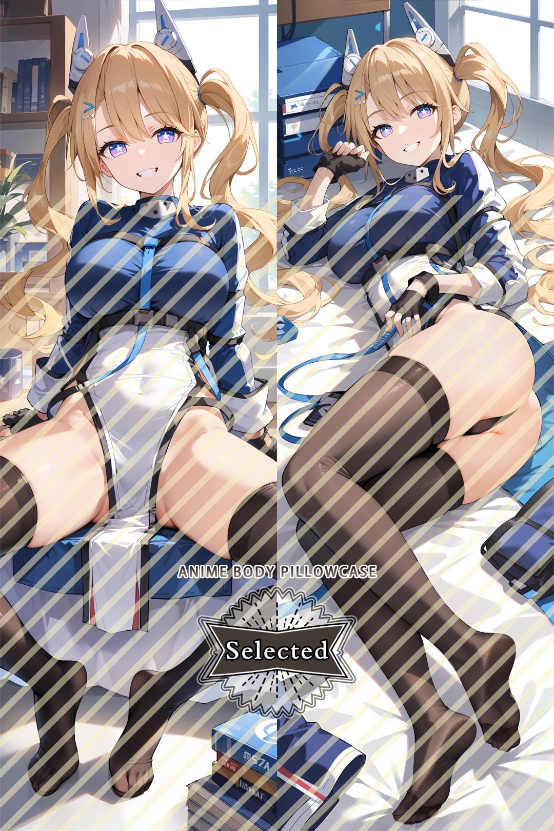 Azur Lane USS Guam Split legs pillow Custom Dakimakura Body Pillows