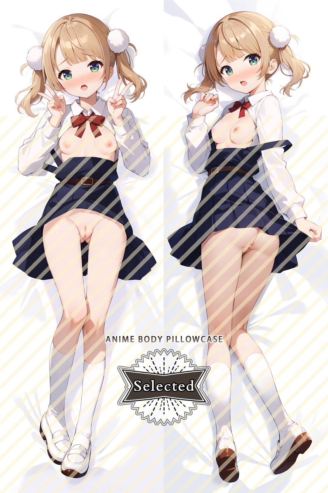 VTuber Shigure Ui Split legs pillow Custom Dakimakura Body Pillows