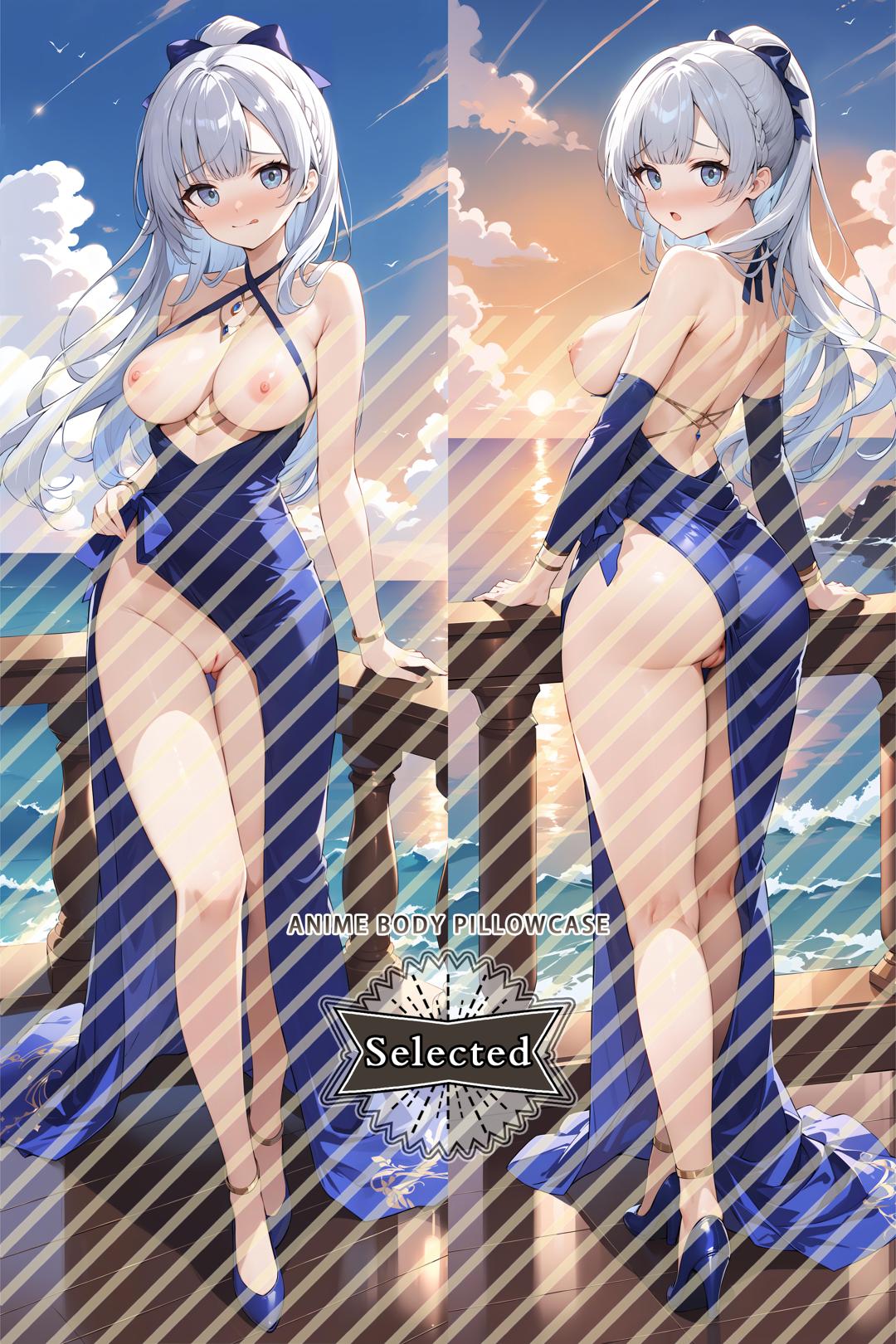 Azur Lane HMS Argus Split legs pillow Custom Dakimakura Body Pillows