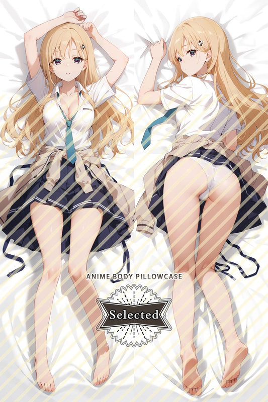 Days with My Stepsister Ayase Saki Split legs pillow Custom Dakimakura Body Pillows