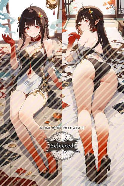 Honkai Series Lingsha Split legs pillow Custom Dakimakura Body Pillows