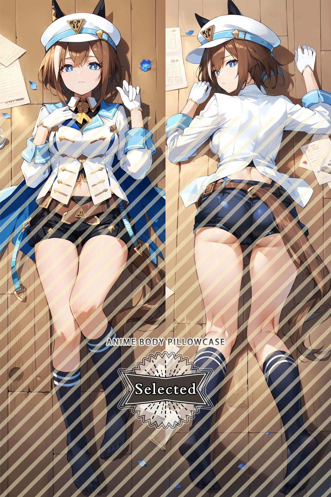 Umamusume: Pretty Derby Cheval Grand Hugging body pillow Custom Dakimakura Body Pillows