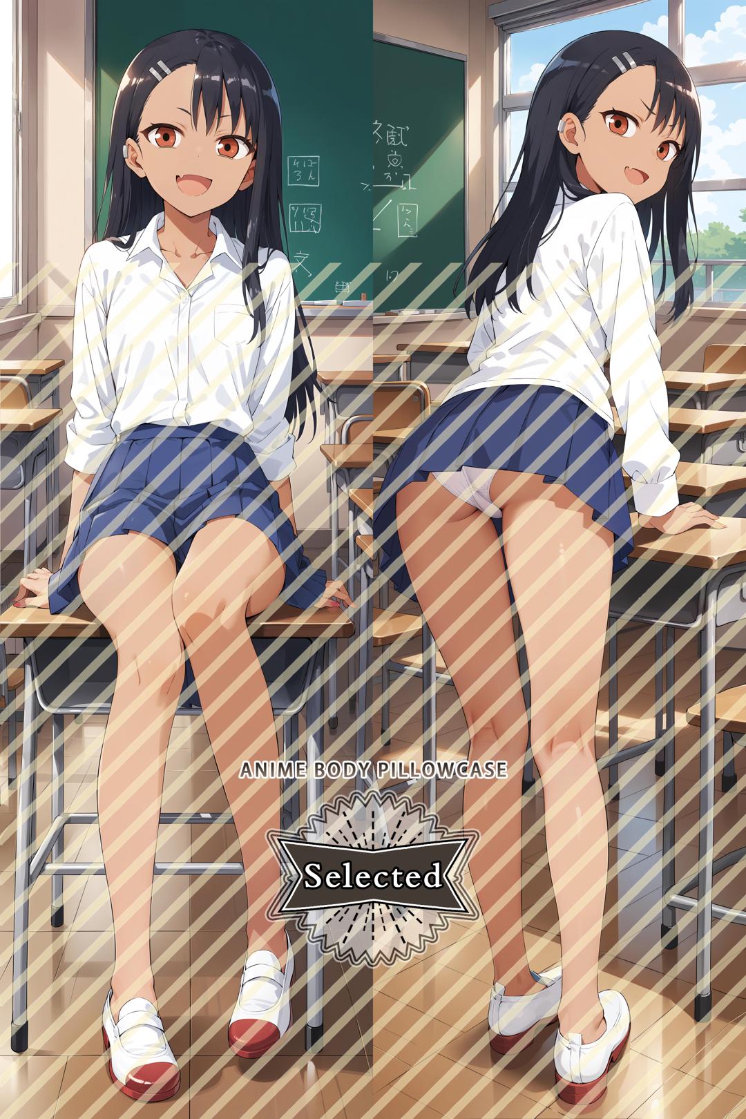 Don't Toy with Me, Miss Nagatoro Hayase Nagatoro Hugging body pillow Custom Dakimakura Body Pillows