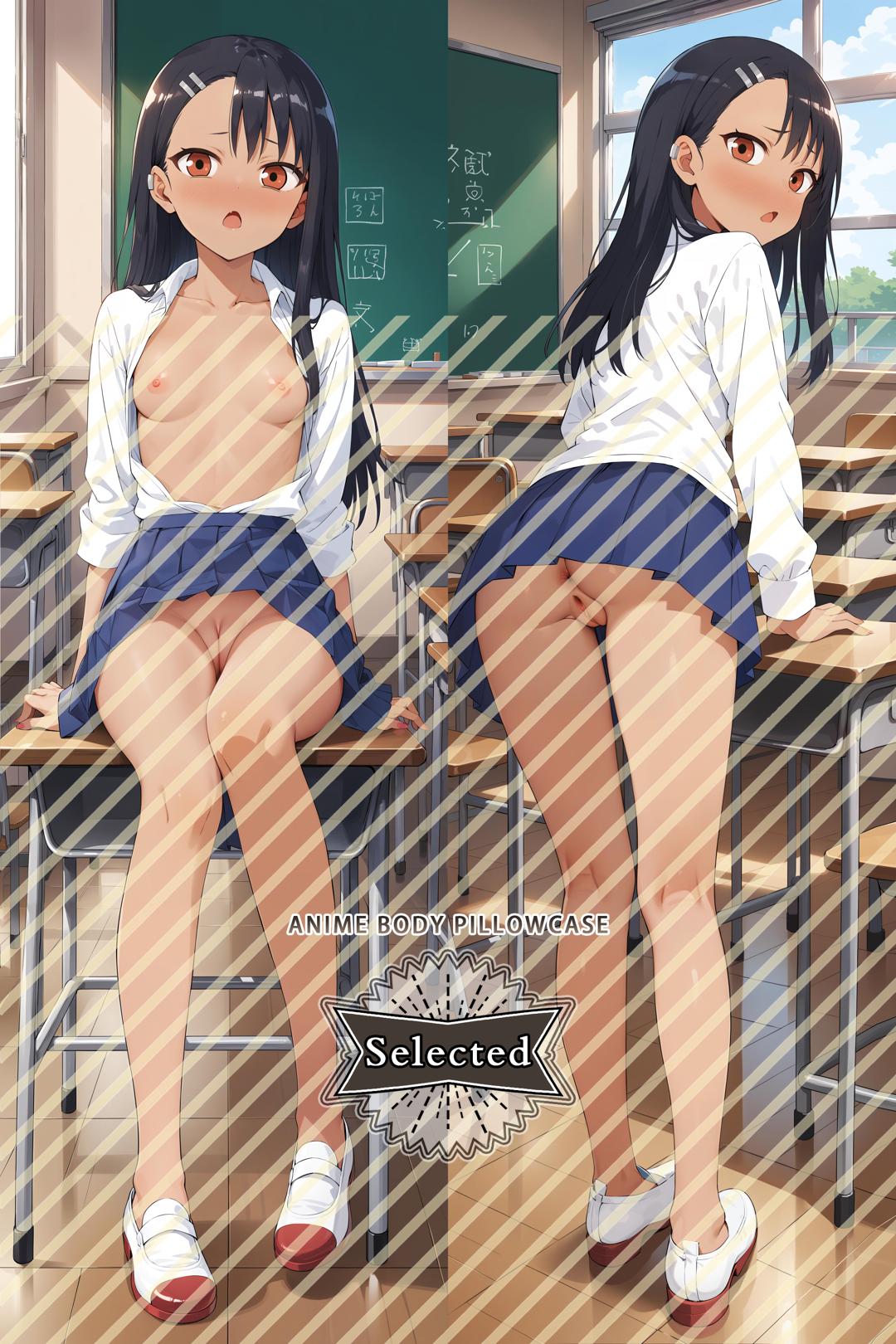 Don't Toy with Me, Miss Nagatoro Hayase Nagatoro Split legs pillow Custom Dakimakura Body Pillows