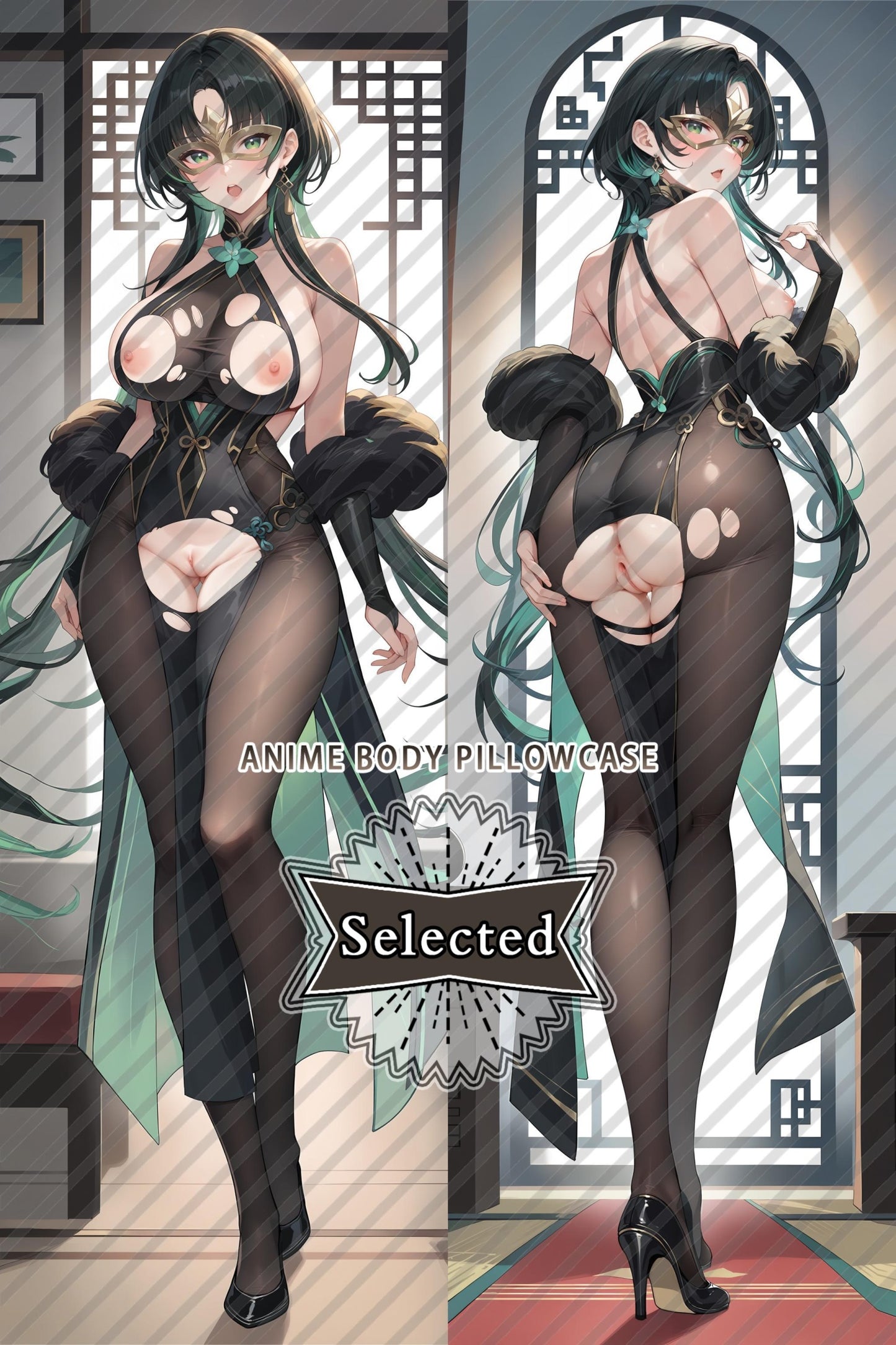 Azur Lane ROC Huan Ch'ang Hugging body pillow Custom Dakimakura Body Pillows