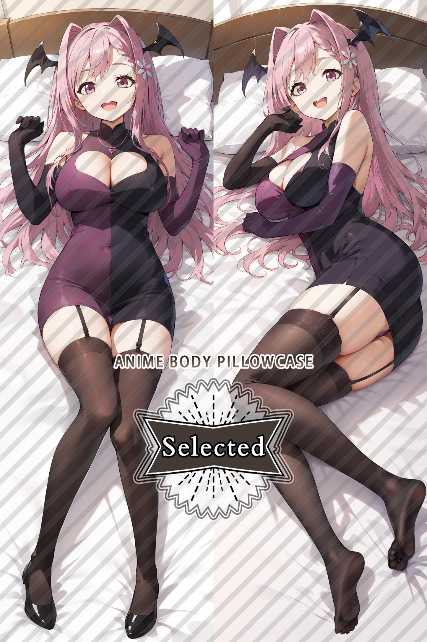 Too Many Losing Heroines! Karen Himemiya Split legs pillow Custom Dakimakura Body Pillows