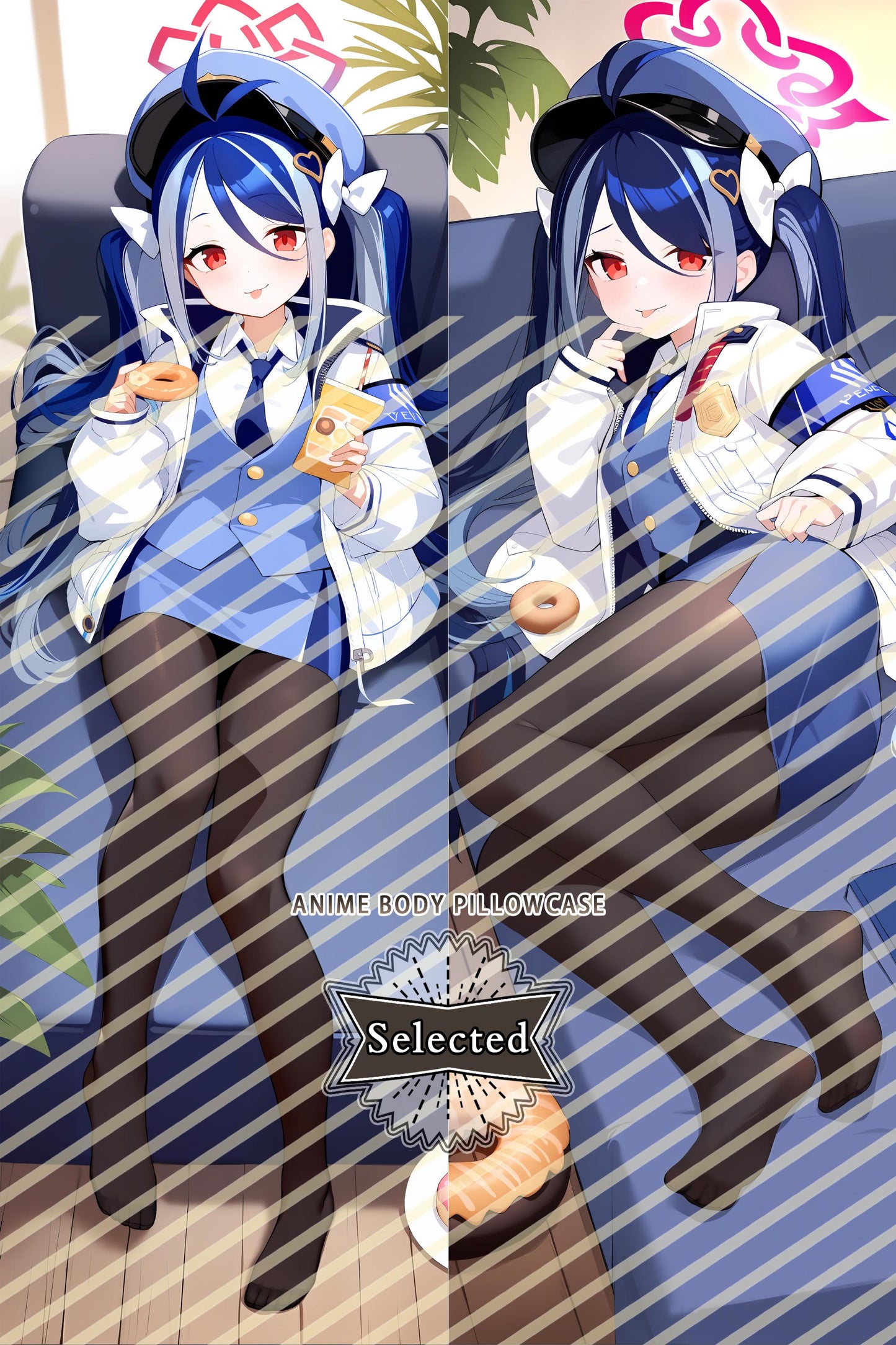 Blue Archive Nemugaki Fubuki Hugging body pillow