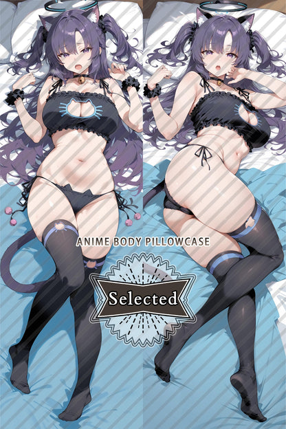 Blue Archive Hayase Yūka/Hayase Yuuka Split legs pillow Custom Dakimakura Body Pillows