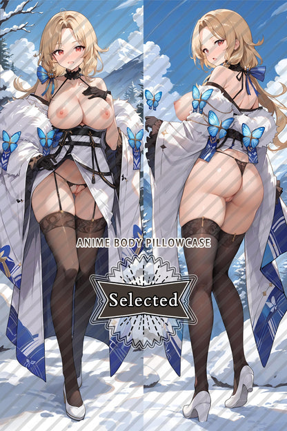 NIKKE: The Goddess of Victory Ludmilla: Winter Owner Split legs pillow Custom Dakimakura Body Pillows