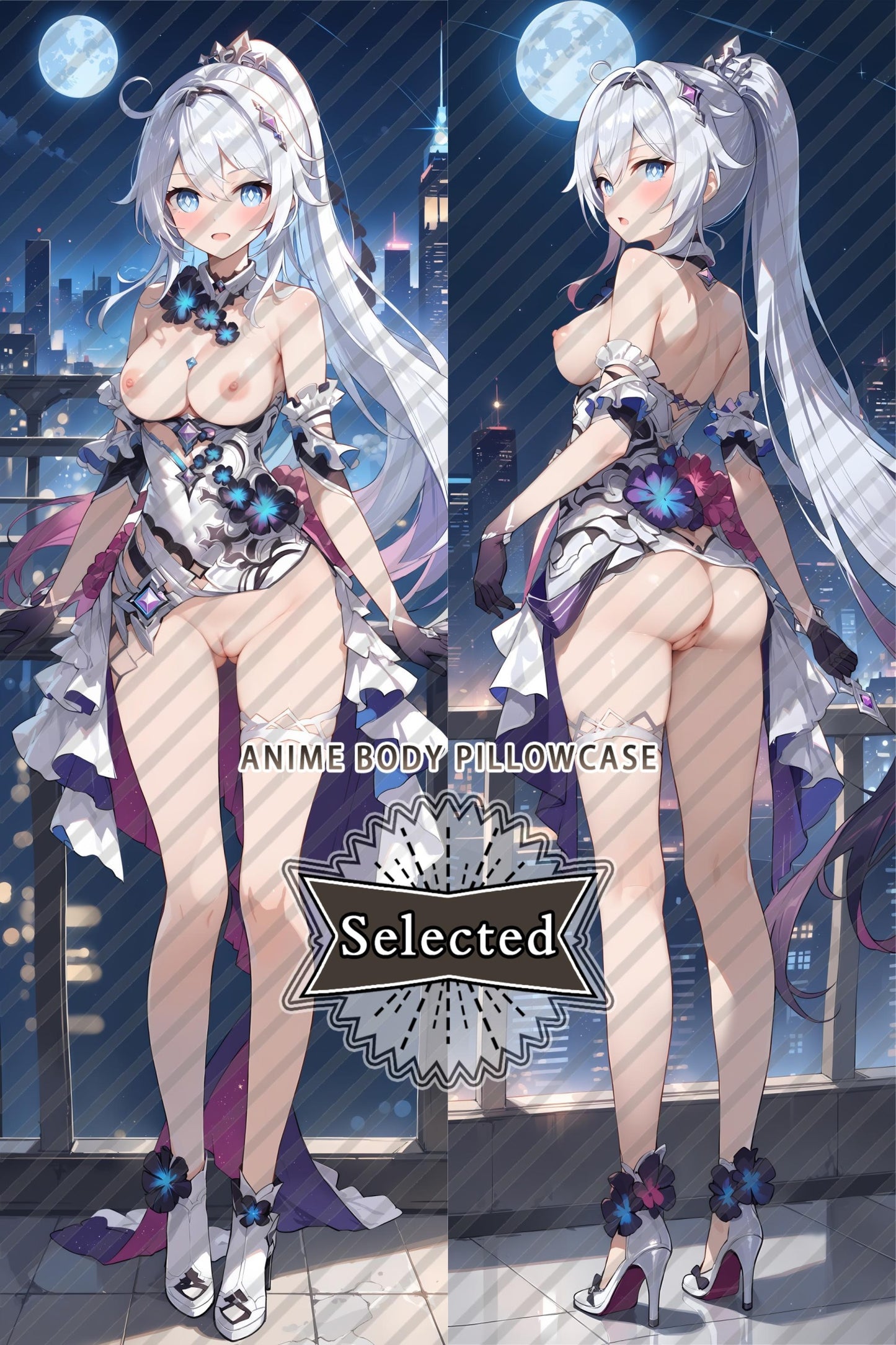 Honkai Series Kiana Kaslana Split legs pillow Custom Dakimakura Body Pillows