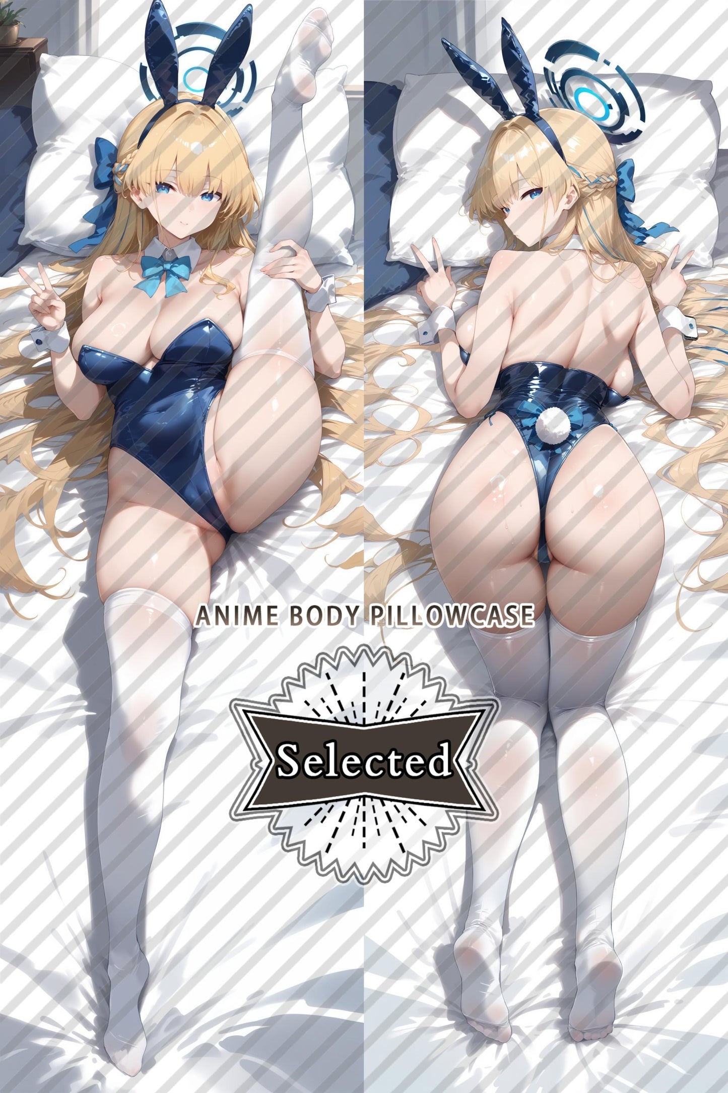 Blue Archive Asuma Toki 飛鳥馬 トキ Split legs pillow Custom Dakimakura Body Pillows