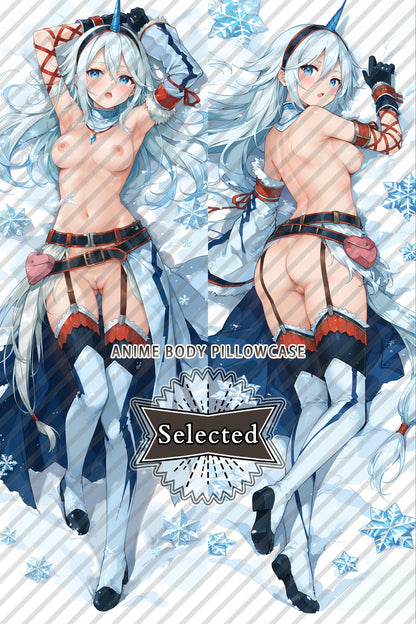 Monster Hunter Kirin Armor Split legs pillow Custom Dakimakura Body Pillows