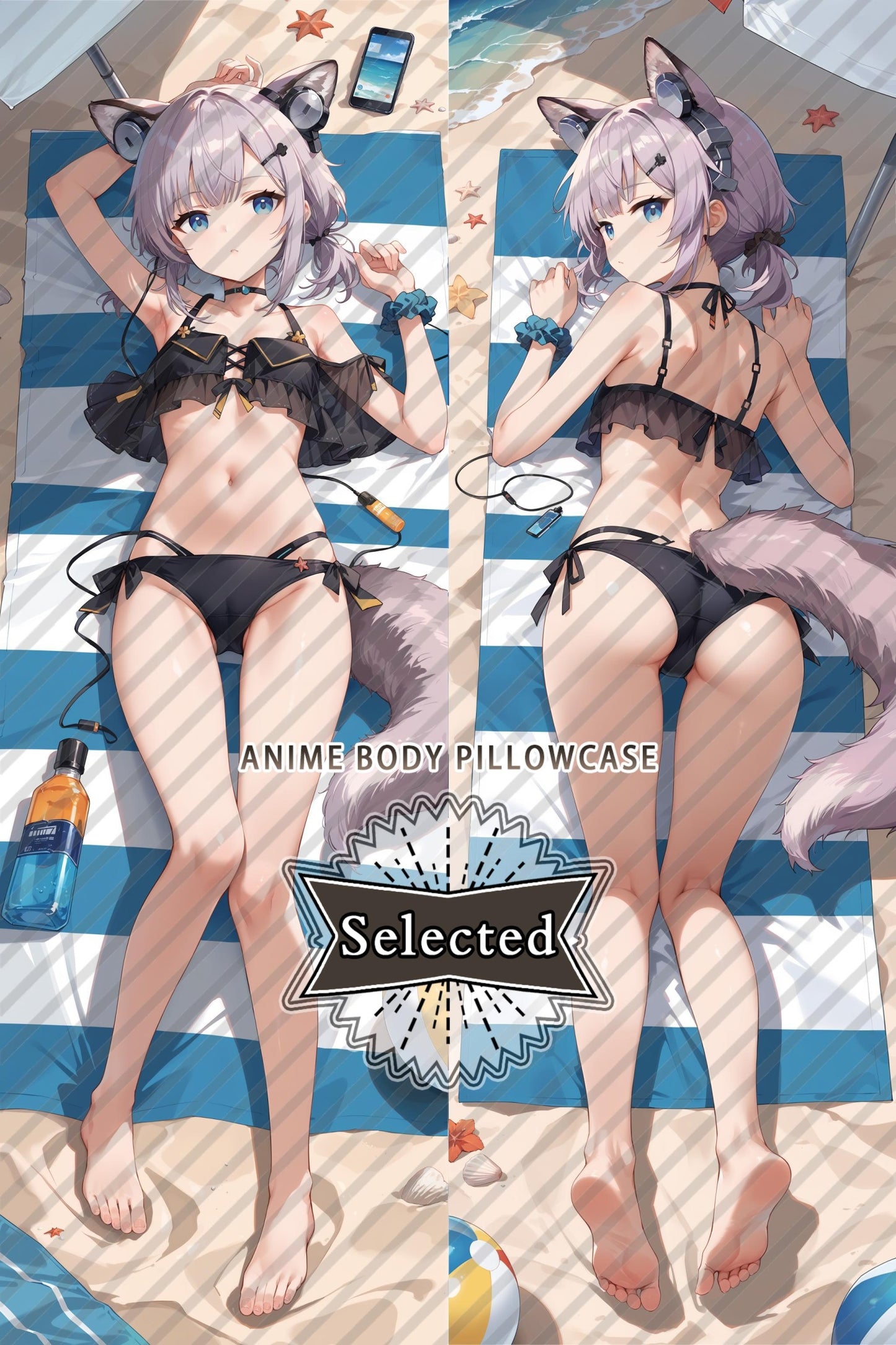 Arknights Sussurro Split legs pillow Custom Dakimakura Body Pillows