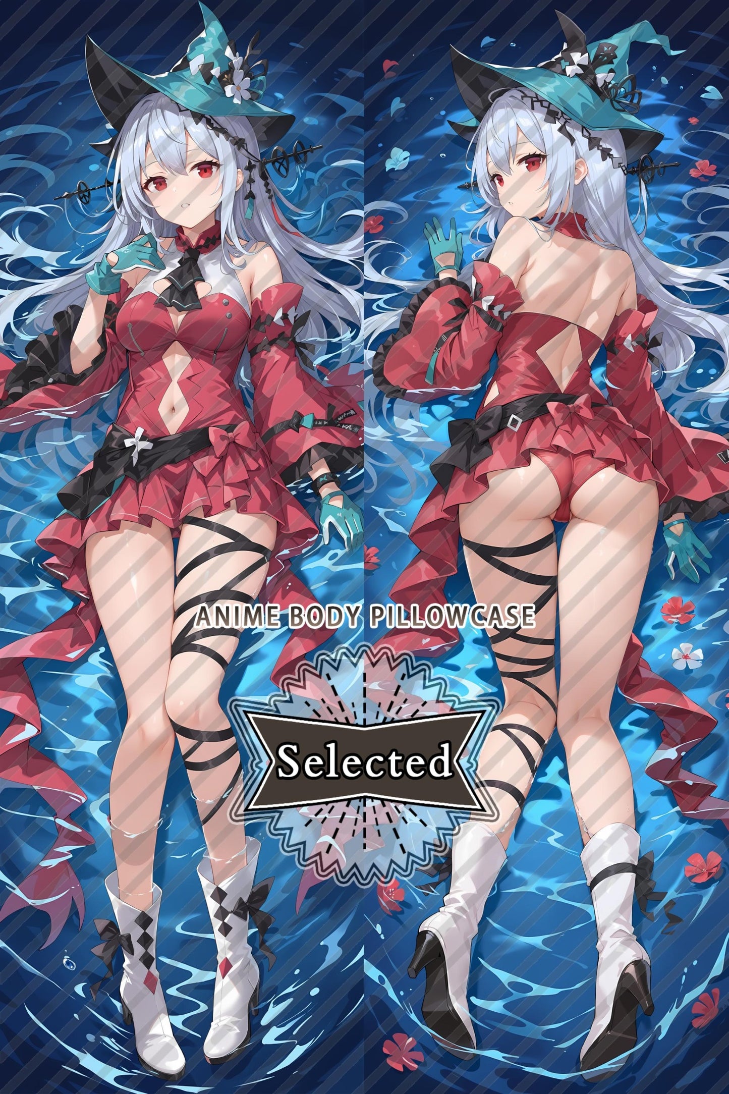 Arknights Skadi the Corrupting Heart Split legs pillow Custom Dakimakura Body Pillows