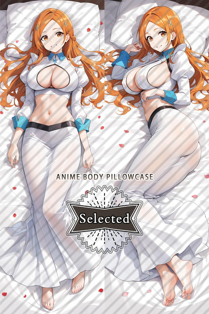 Bleach Inoue Orihime Split legs pillow Custom Dakimakura Body Pillows