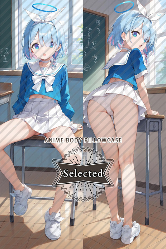 Blue Archive Arona Split legs pillow Custom Dakimakura Body Pillows