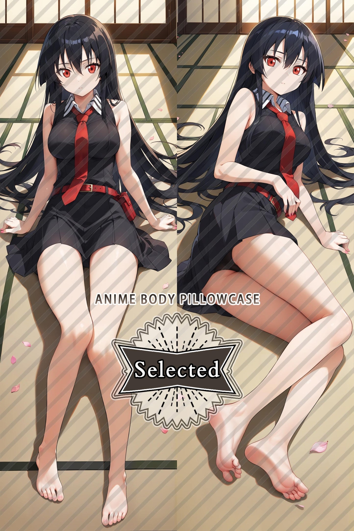 Akame ga KILL! Akame Split legs pillow Custom Dakimakura Body Pillows