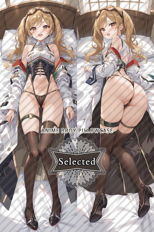 Azur Lane RN Leonardo Da Vinci Hugging body pillow Custom Dakimakura Body Pillows