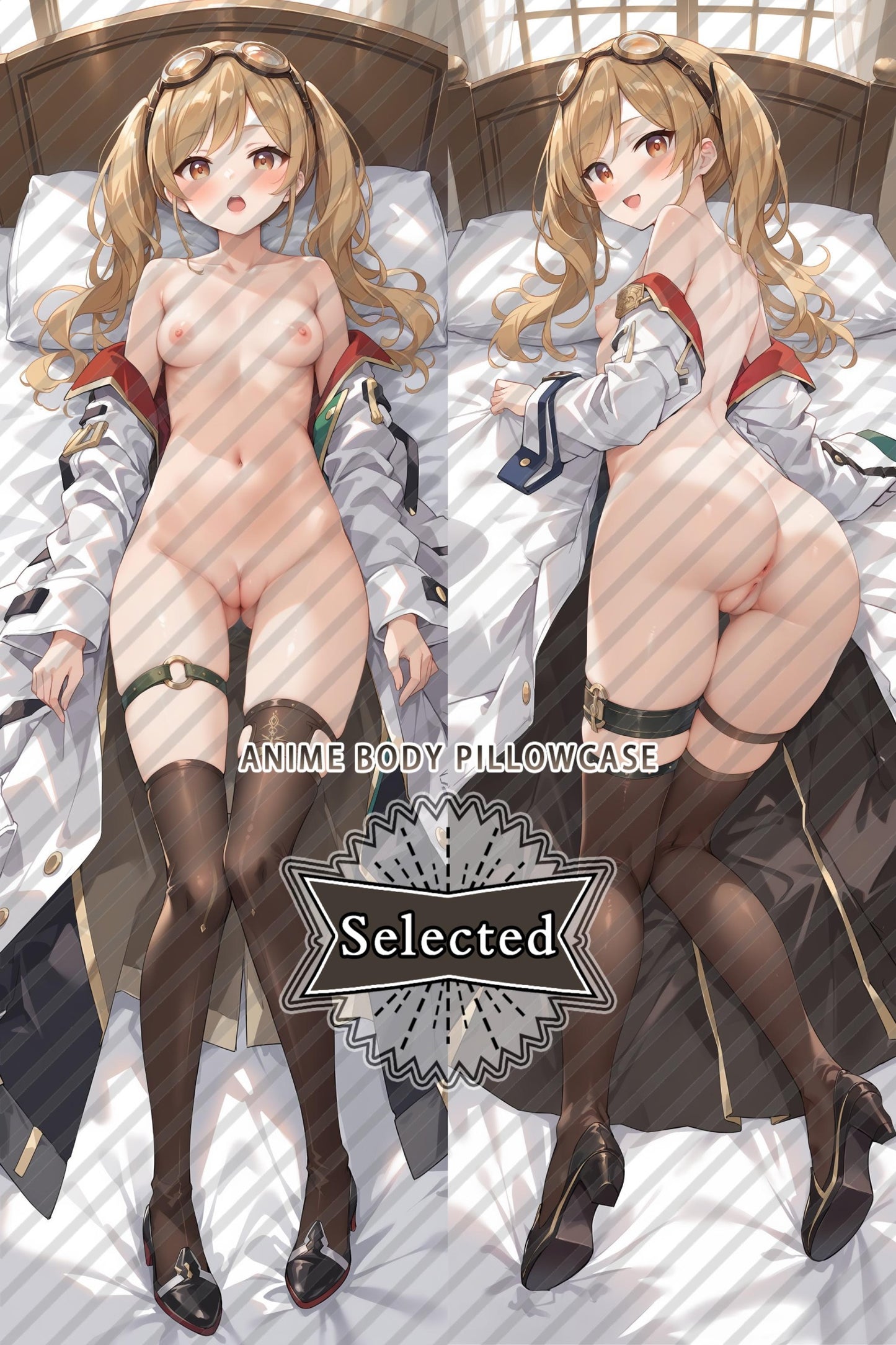 Azur Lane RN Leonardo Da Vinci Hugging body pillow Custom Dakimakura Body Pillows